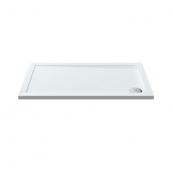 Nuie Pearlstone Rectangular Shower Tray 1200mm x 700mm - White