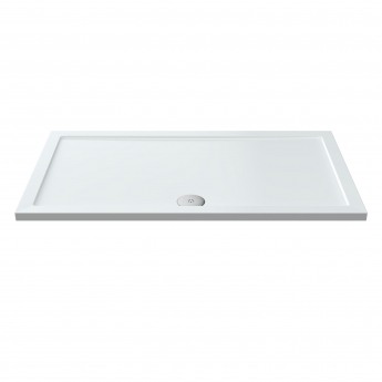 Nuie Pearlstone Rectangular Shower Tray 1400mm x 800mm - White