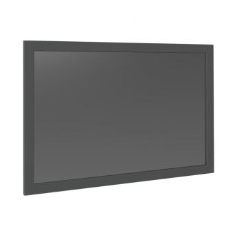 Orbit Classica Traditional Bathroom Mirror 900mm H x 600mm W - Silk Charcoal Grey