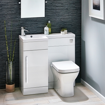 Orbit Life 900mm Toilet and Basin Combination Unit