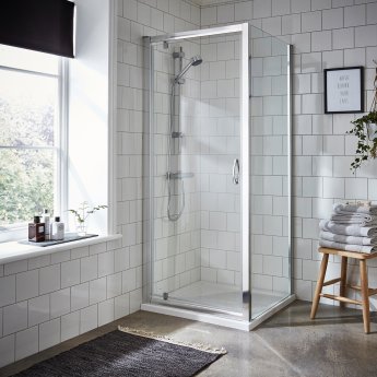 Ella Pivot Door Shower Enclosure - 5mm Glass