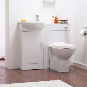 Nuie Sienna Combination Furniture Pack With WC Unit 500mm without Tap