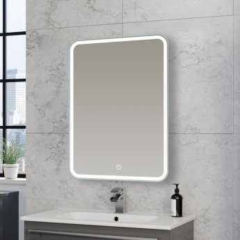 Prestige Alder LED Bathroom Mirror 700mm H x 500mm W