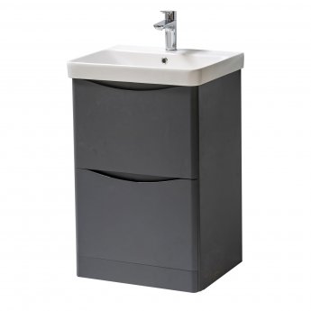 Prestige Arc 500mm 2-Drawer Floor Standing Vanity Unit