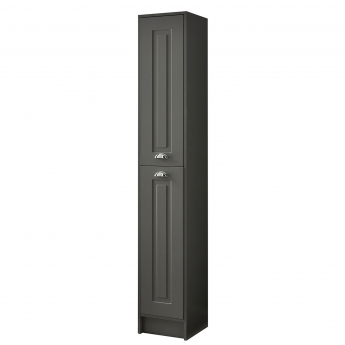 Prestige Astley 300mm Wall Hung 2-Door Tall Storage Unit