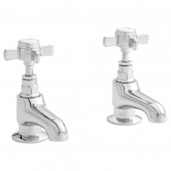 Prestige Klassique Bath Taps Pair Chrome