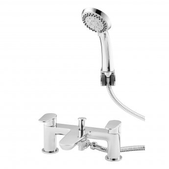 Prestige Mirage Bath Shower Mixer Tap Pillar Mounted - Chrome