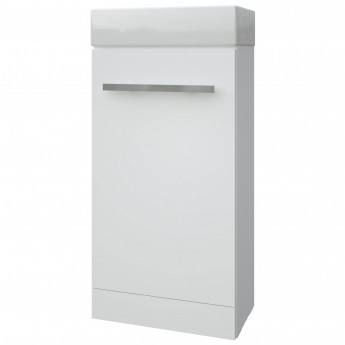 Prestige Purity 400mm 1-Door Floor Standing Vanity Unit