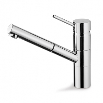 Prima+ Murray Pull Out Single Lever Kitchen Sink Mixer Tap - Chrome