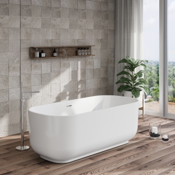 Purity Oasis Soft Square Freestanding Bath 1700mm x 800mm