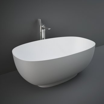 RAK Cloud Freestanding Bath 1400mm x 753mm - Matt Grey