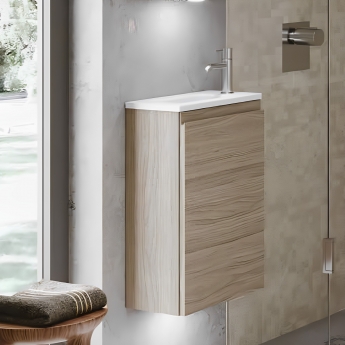 RAK Joy 400mm 1-Door Wall Hung Vanity Unit