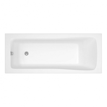 RAK Karla Single Ended Rectangular Bath 1700mm x 700mm - Acrylic (inc Leg Set)