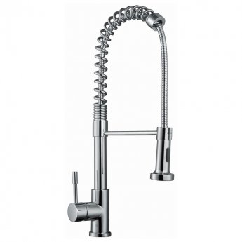 RAK RAKKIT012 Pull Out Kitchen Sink Mixer Tap Side Lever - Chrome