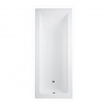 RAK Metropolitan Single Ended Rectangular Bath with Legs 1800mm x 800mm - Acrylic