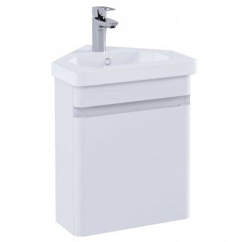 RAK Resort Corner 450mm 1-Door Wall Hung Vanity Unit
