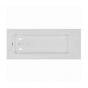 RAK Washington Single Ended Bath with Leg Set 1700mm x 700mm - Acrylic