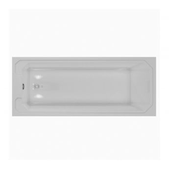 RAK Washington Single Ended Bath with Leg Set 1700mm x 750mm - Acrylic