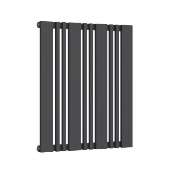 Reina Bonera Designer Horizontal Radiator 550mm H x 456mm W Anthracite