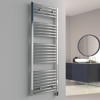 Reina Diva Chrome Electric Heated Towel Rail