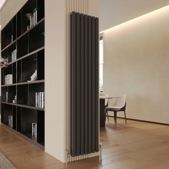 Reina Neva Anthracite Vertical Designer Radiator