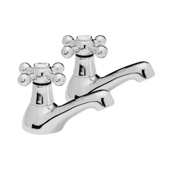 Sagittarius Fantasy Bath Taps Pair Chrome