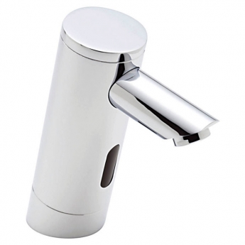 Sagittarius Infra-Red Angled Basin Mixer Tap Deck Mounted - Chrome