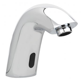 Sagittarius Infra-Red Arched Basin Mixer Tap Deck Mounted - Chrome