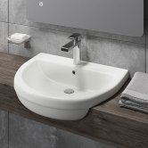 Semi-Recessed Basins