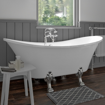 Signature Royal Freestanding Bath 1770mm x 705mm - 0 Tap Hole (inc Leg Set)