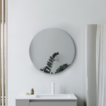 Signature Hugo Round Bathroom Mirror 500mm Diameter