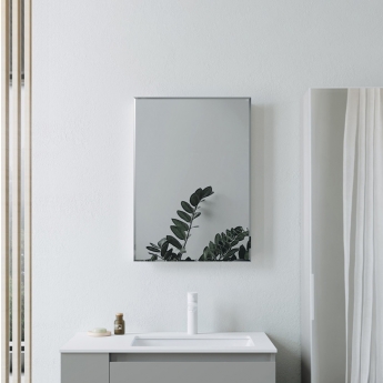 Signature Hugo Rectangular Bathroom Mirror 600mm H x 400mm W