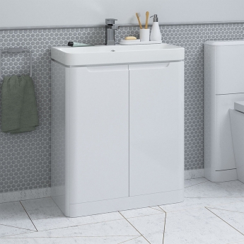 Signature Randers 600mm 2-Door Floor Standing Vanity Unit