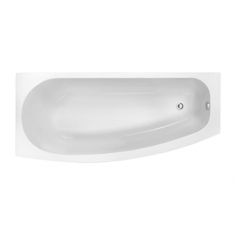 Signature Sustain Spacesaver Rectangular Bath 1700mm x 491mm/740mm Left Handed - 0 Tap Hole (inc Leg Set)