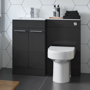 Signature Gothenburg 1100mm Toilet and Basin Combination Unit