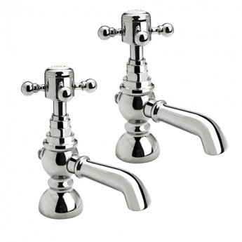 Delphi Formby Bath Taps Pair - Chrome