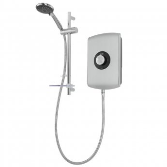 Triton Amore Electric Shower 8.5kw - Brushed Steel