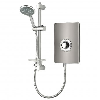 Triton Aspirante Electric Shower 8.5 kW - Gun Metal