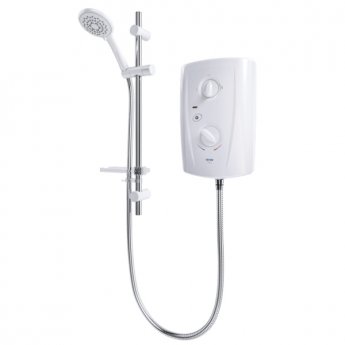 Triton T80 Pro-Fit Electric Shower 8.5 kW - White/Chrome