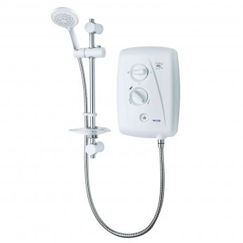 Triton T80Z Fast-Fit Eco Electric Shower 8.5 kW - White/Chrome