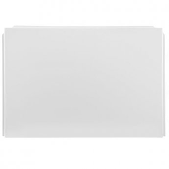 Trojan Supastyle 800mm W x 510mm H End Panel White - 3mm