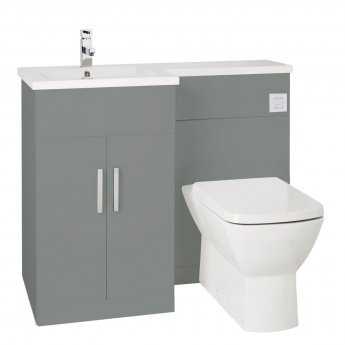 Verona Aquatrend 1100mm Toilet and Basin Combination Unit