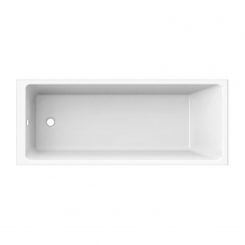 Verona Chic2 Rectangular Single Ended Bath 1700mm x 700mm Acrylic - 0 Tap Hole (inc Leg Set)