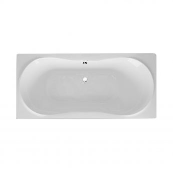 Verona Comet Rectangular Double Ended Bath 1800mm x 800mm - 0 Tap Hole (inc Leg Set)