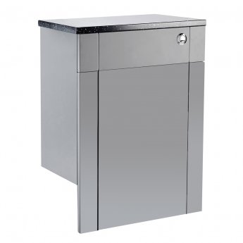 Verona Holborn Back to Wall Toilet WC Unit 600mm Wide - Dust Grey