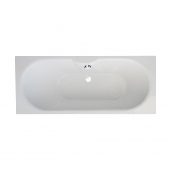 Verona Luna Rectangular Double Ended Bath 1700mm x 750mm - 0 Tap Hole (inc Leg Set)