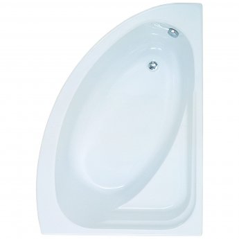 Verona Orlah Offset Corner Bath 1500mm x 1040mm - Right Handed (inc Leg Set)