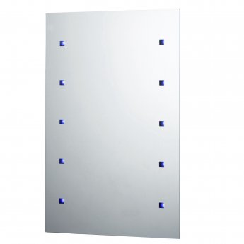 Verona Reflection Bathroom Mirror 450mm H x 300mm W LED Illuminated