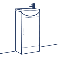 Cloakroom Vanity Units