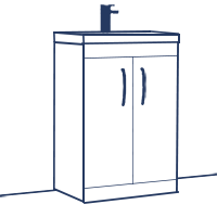 Floor Standing Vanity Units